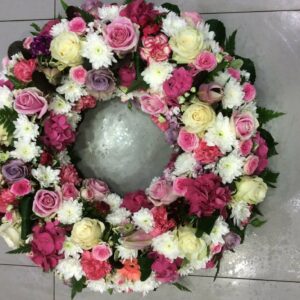 Couronne de fleurs