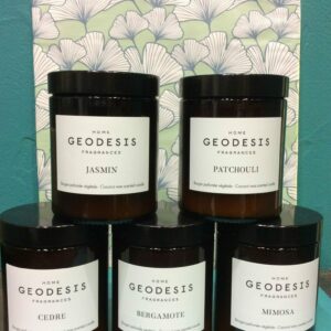 Bougie cire végétale Géodésis