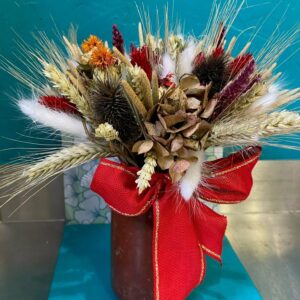 Bouquets de fleurs séchées