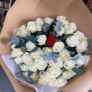 Bouquet de roses à la carte
